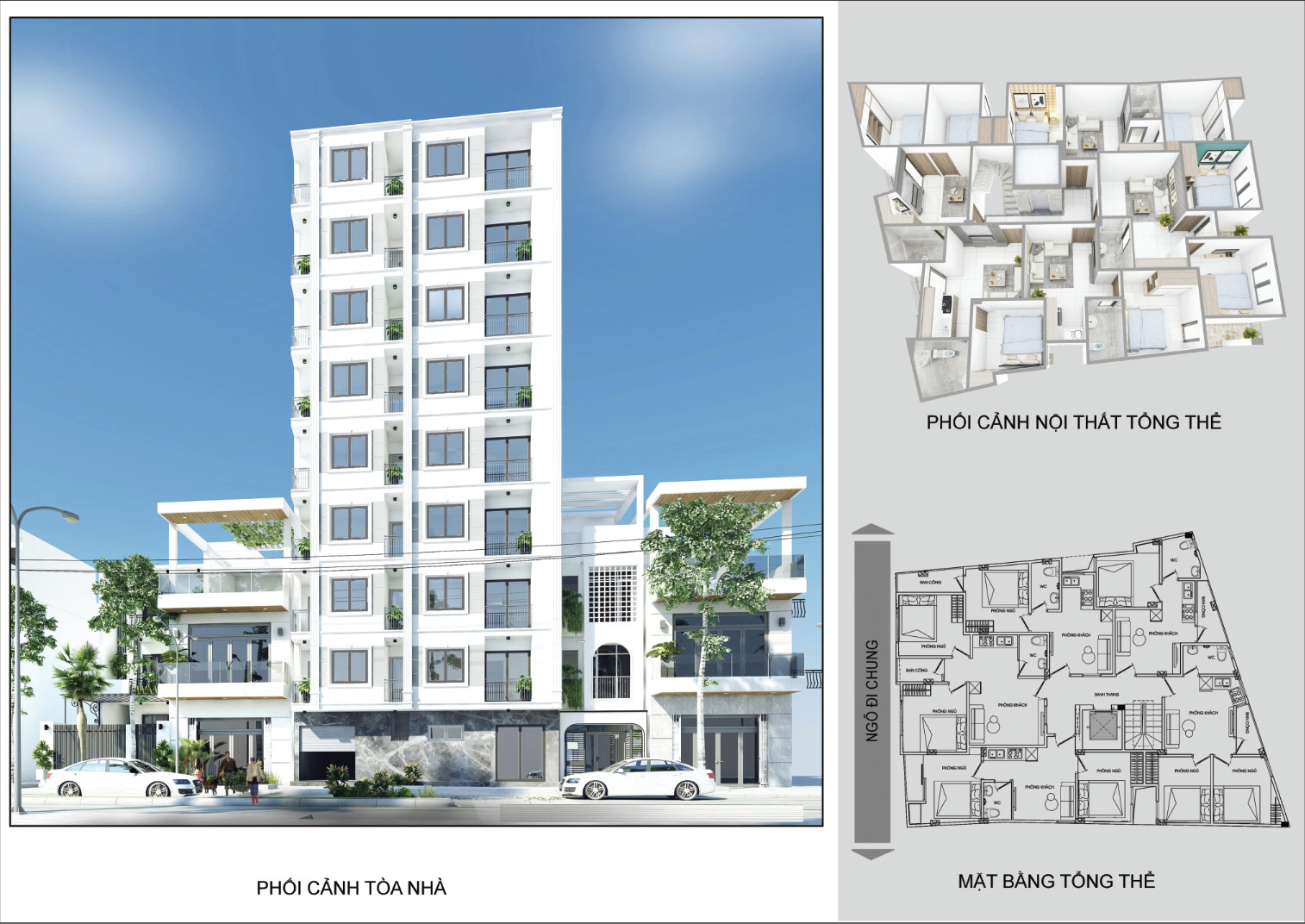 Thiết kế chung cư mini tại Hà Nội