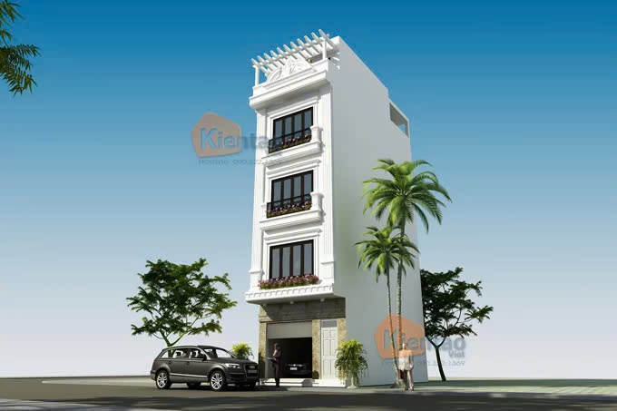 Thiết kế nhà ống tại Hưng Yên