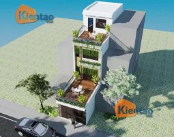 Thiết kế nhà ống tại Hưng Yên
