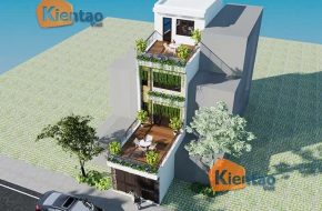 Thiết kế nhà ống tại Hưng Yên
