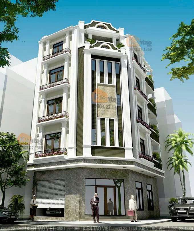 Thiết kế nhà phố tại Bắc Ninh 