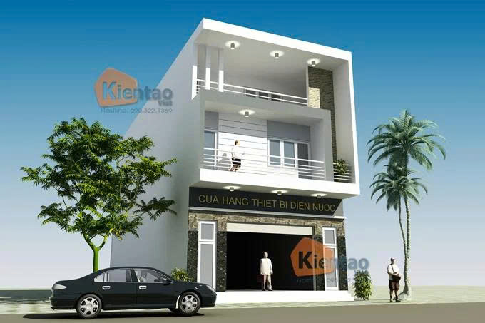 Thiết kế nhà phố tại Bắc Ninh
