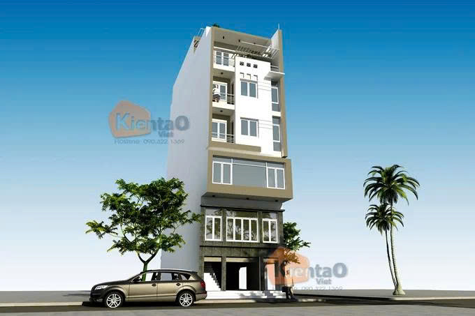Thiết kế nhà phố tại Bắc Ninh