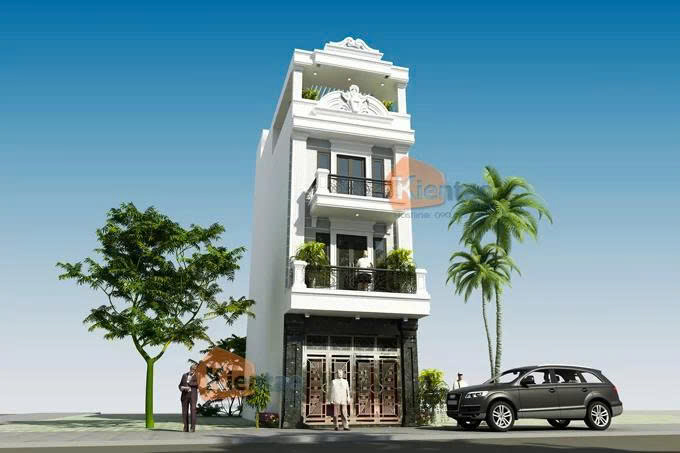 Thiết kế nhà phố tại Bắc Ninh