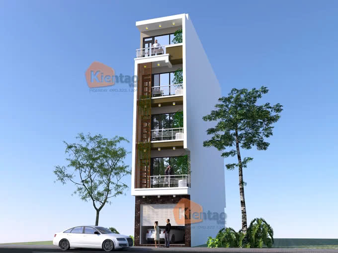 Thiết kế nhà phố tại Hà Nội
