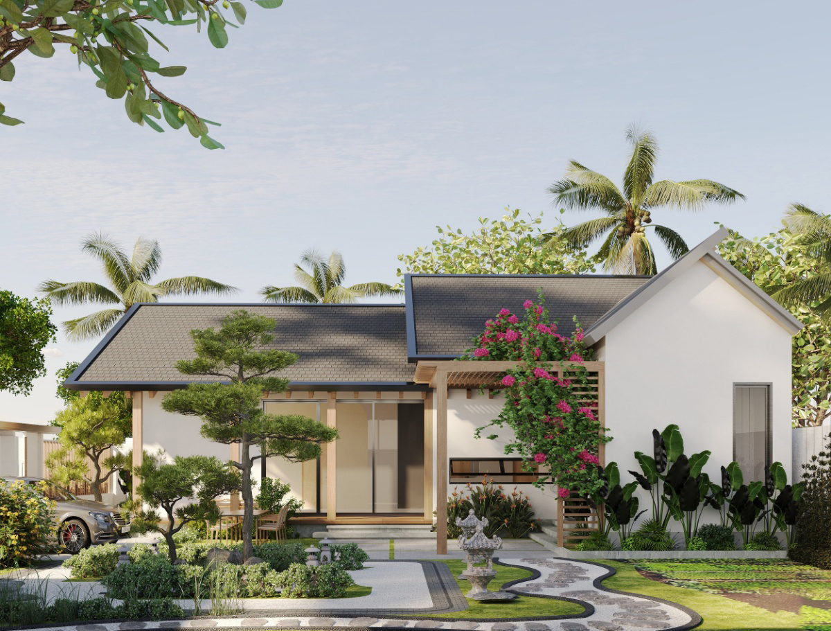 Thiết kế nhà vườn tại Hải Dương