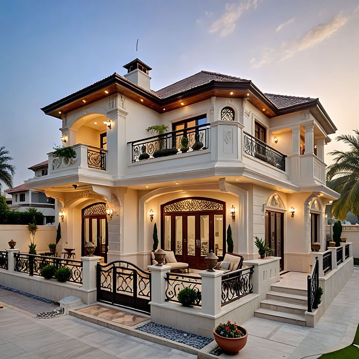 Thiết kế nhà mái thái 2 tầng ở hải phòng
