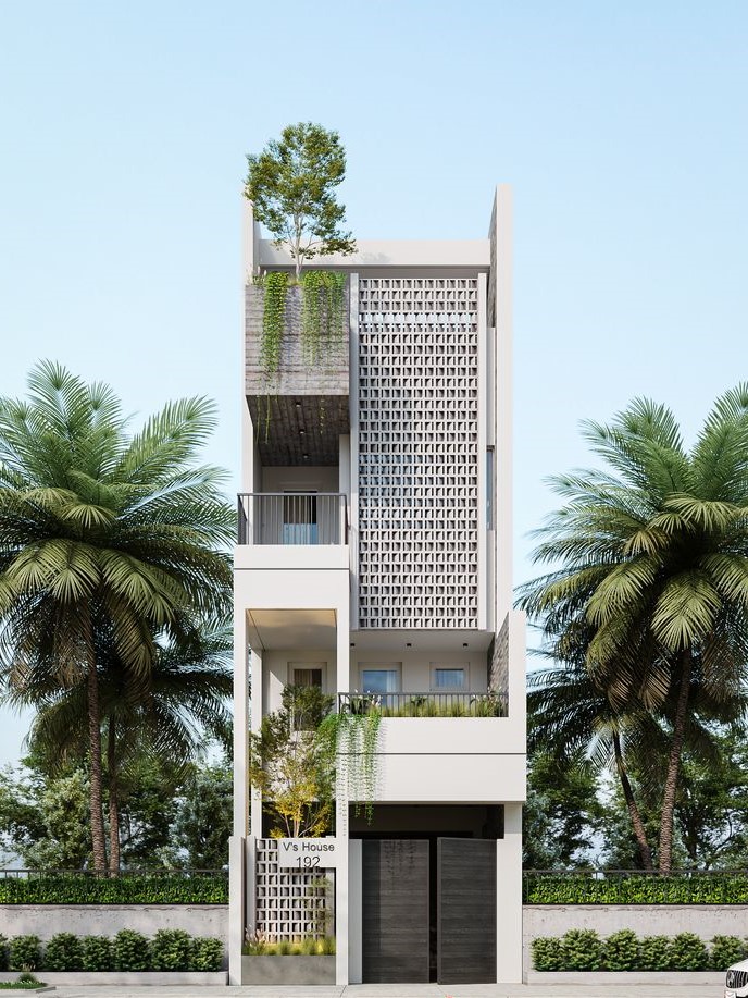 Nhà ống hiện đại tại Hải Phòng