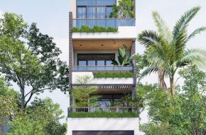 Nhà ống hiện đại tại Hải Phòng