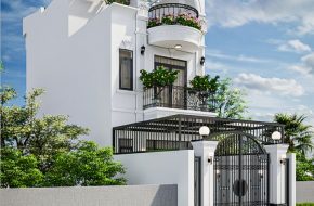 Thiết kế nhà ống phong thủy tại Hải Phòng