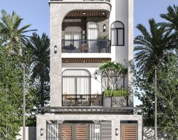 Thiết kế nhà trọn gói 5 tầng tại Hải Phòng