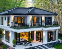 Thiết kế nhà vườn 2 tầng tại Hải Phòng