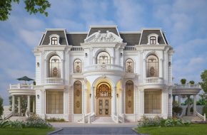 Thiết kế biệt thự tân cổ điển tại Hải Phòng