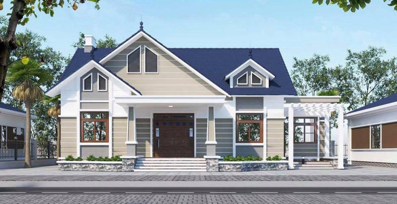 Thiết kế nhà cấp 4 tại Hải Phòng
