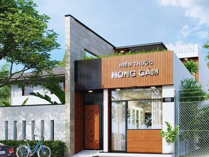Thiết kế nhà phố kết hợp kinh doanh tại Hải Phòng