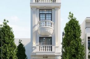 Thiết kế nhà phố tân cổ điển tại Hải Phòng