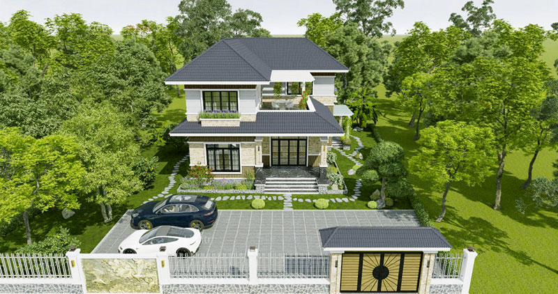 Biệt thự sân vườn tại Quảng Ninh