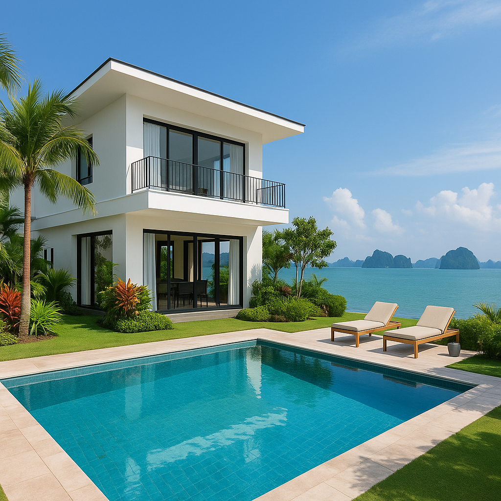 Biệt thự sân vườn tại Quảng Ninh