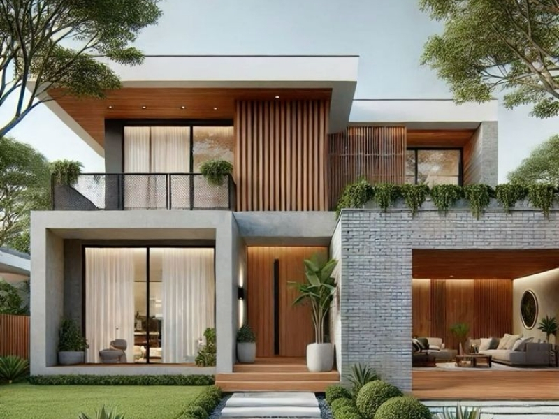 Thiết kế biệt thự 2 tầng tại Hà Nội