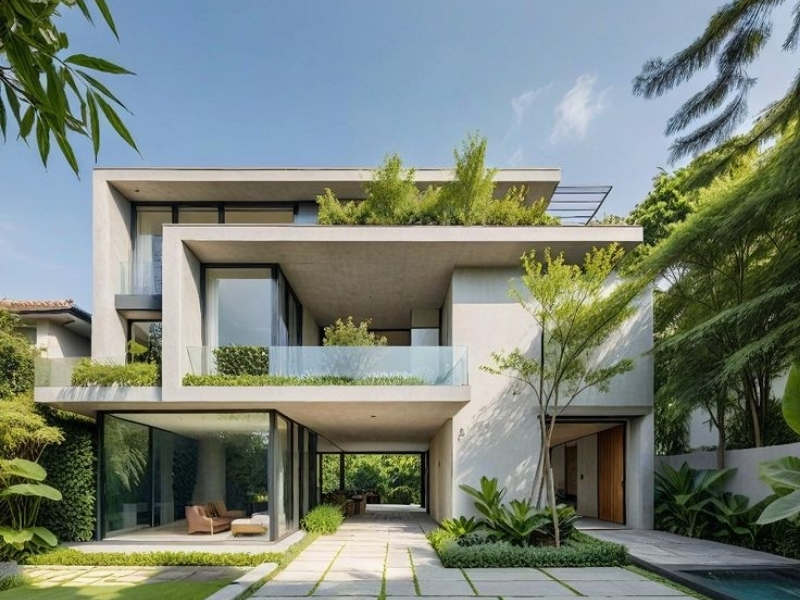 thiết kế biệt thự vườn tại Hưng Yên