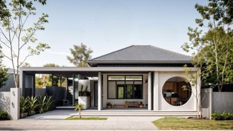 Thiết kế nhà 1 tầng tại Hưng Yên