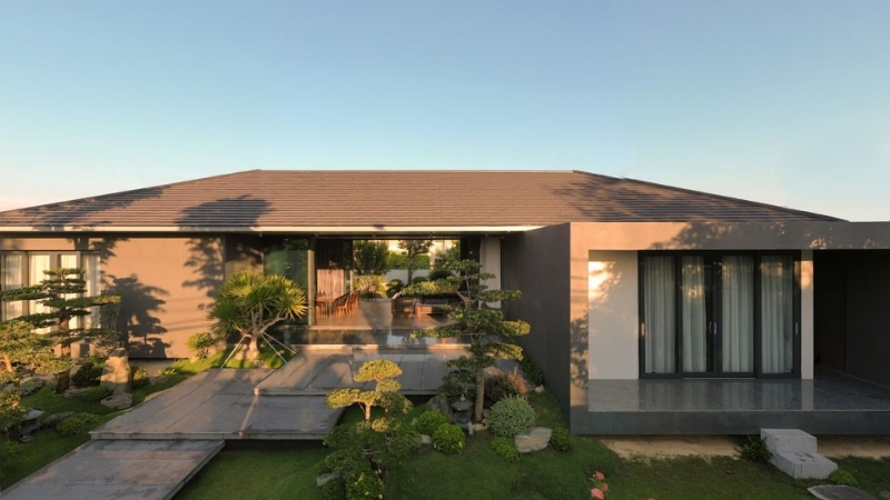 Thiết kế nhà 1 tầng tại Hưng Yên