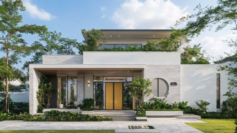 Thiết kế nhà 1 tầng tại Hưng Yên