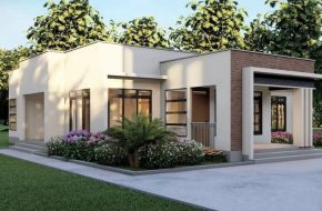 Thiêt kế nhà mái bằng tại Hà Nội