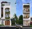 Thiết kế nhà phố 3 tầng tại Hà Nội