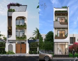 Thiết kế nhà phố 3 tầng tại Hà Nội