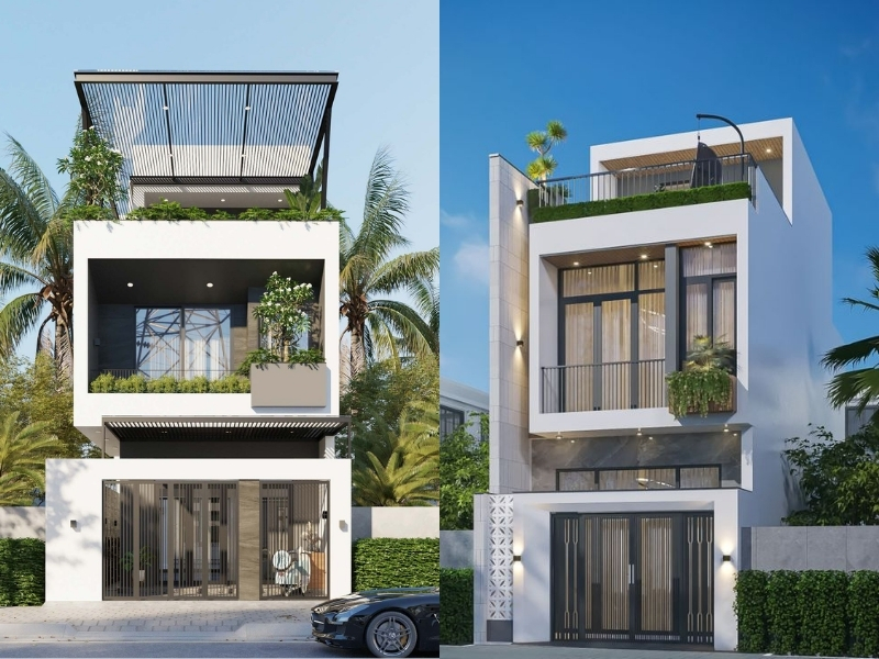 Thiết kế nhà phố hiện đại tại Hà Nội
