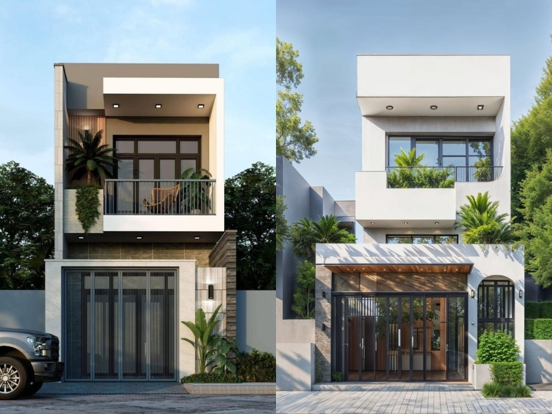 Thiết kế nhà phố hiện đại tại Hà Nội