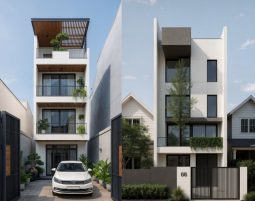 Thiết kế nhà phố hiện đại tại Hà Nội