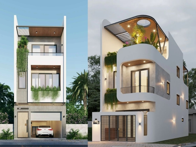 Thiết kế nhà phố hiện đại tại Hà Nội