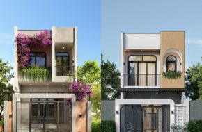 Thiết kế nhà phố hiện đại tại Thái Bình