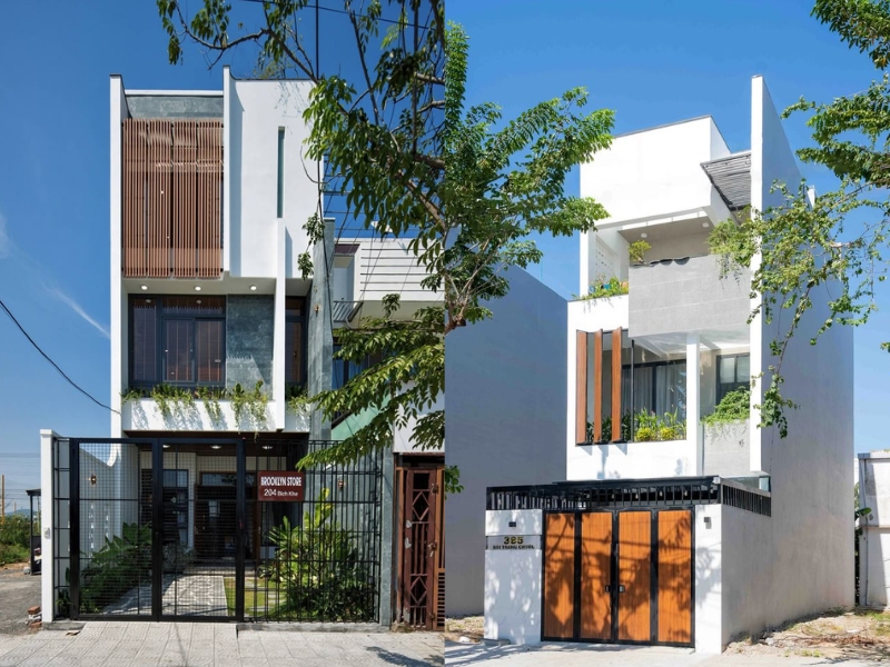 Thiết kế nhà phố hiện đại tại Thái Bình