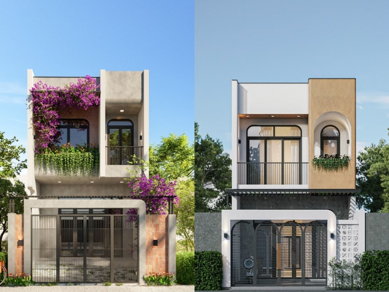 Thiết kế nhà phố hiện đại tại Thái Bình