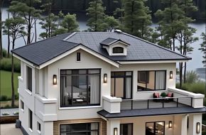 Thiết kế nhà vườn mái thái Quảng Ninh