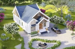 Thiết kế nhà vườn tại Thái Bình