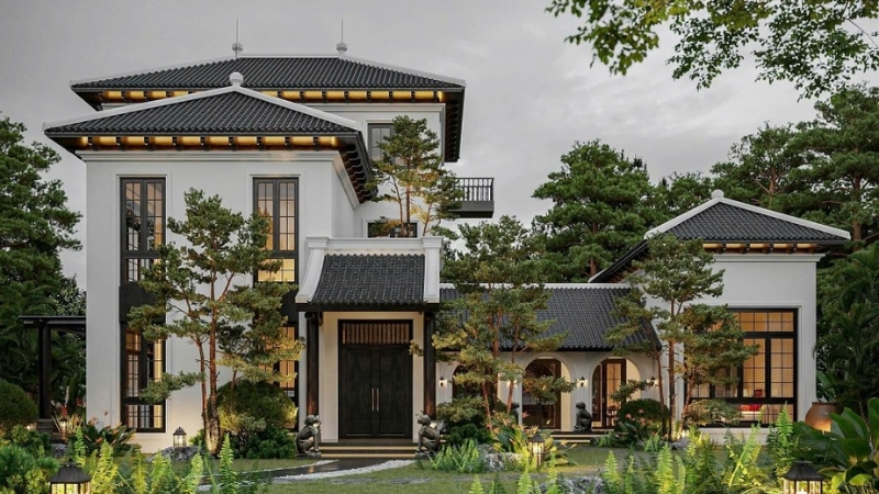Thiết kế nhà vườn tại Thái Bình