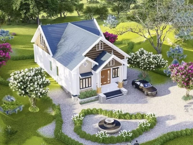 Thiết kế nhà vườn tại Thái Bình