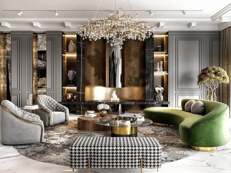 Thiết kế nội thất biệt thự tại Hà Nội