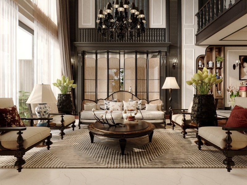 Thiết kế nội thất biệt thự tại Hà Nội