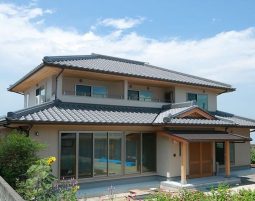 Biệt thự 2 tầng mái Nhật tại Nam Định
