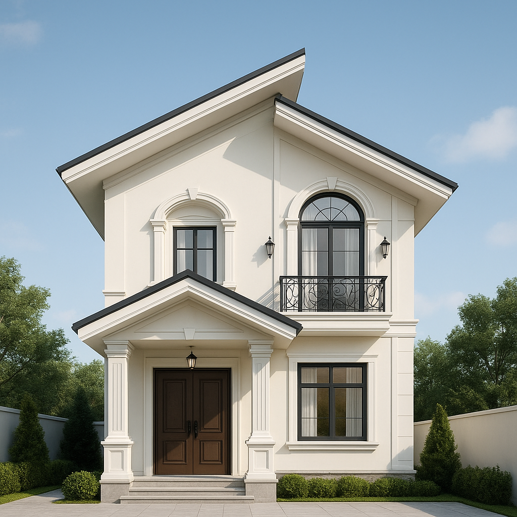 Nhà mái lệch tại Hải Phòng