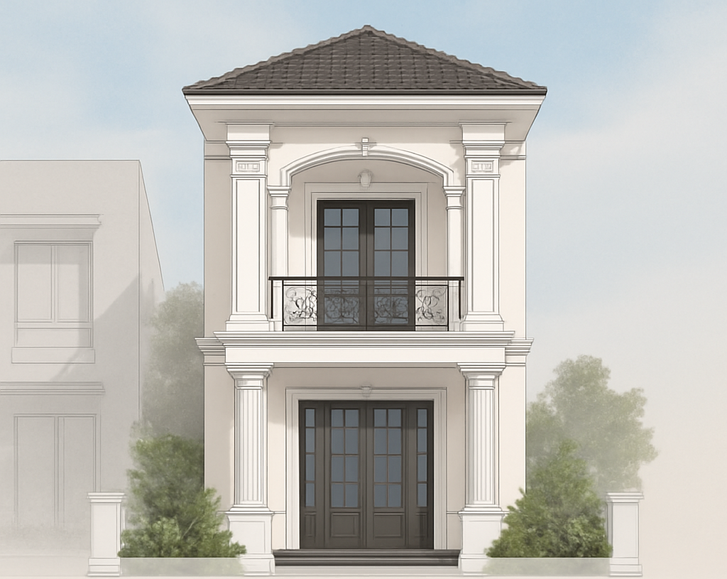 Nhà phố 2 tầng tại Hưng Yên
