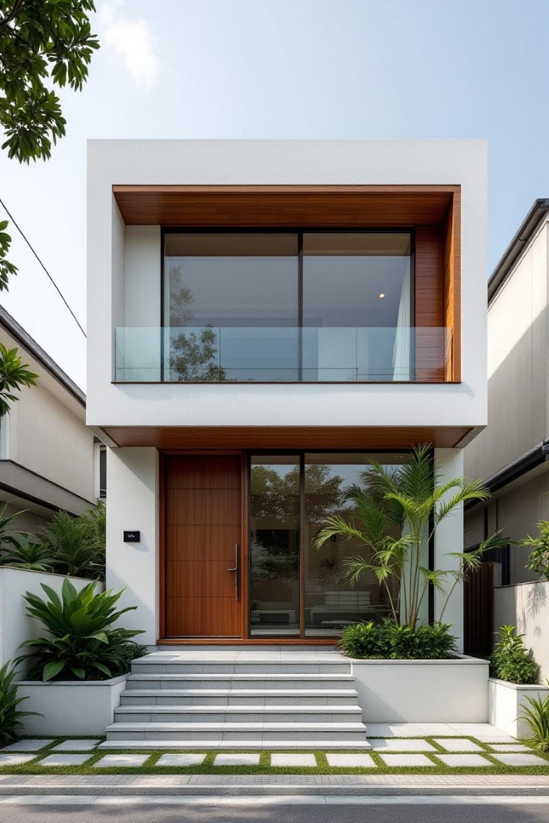 Thiết kế nhà phố tối giản tại Hà Nội