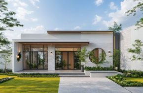 Thiết kế biệt thự 1 tầng tại Thái Bình