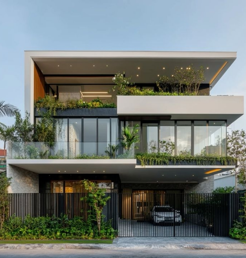 Thiết kế biệt thự hiện đại tại Hà Nội