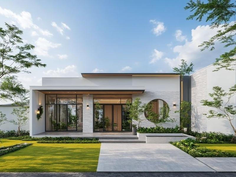 Thiết kế biệt thự hiện đại tại Thái Bình